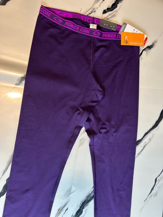 C9 by Champion Pants - C9 by Champion Kids Purple Performance Leggings with Pink Waistband